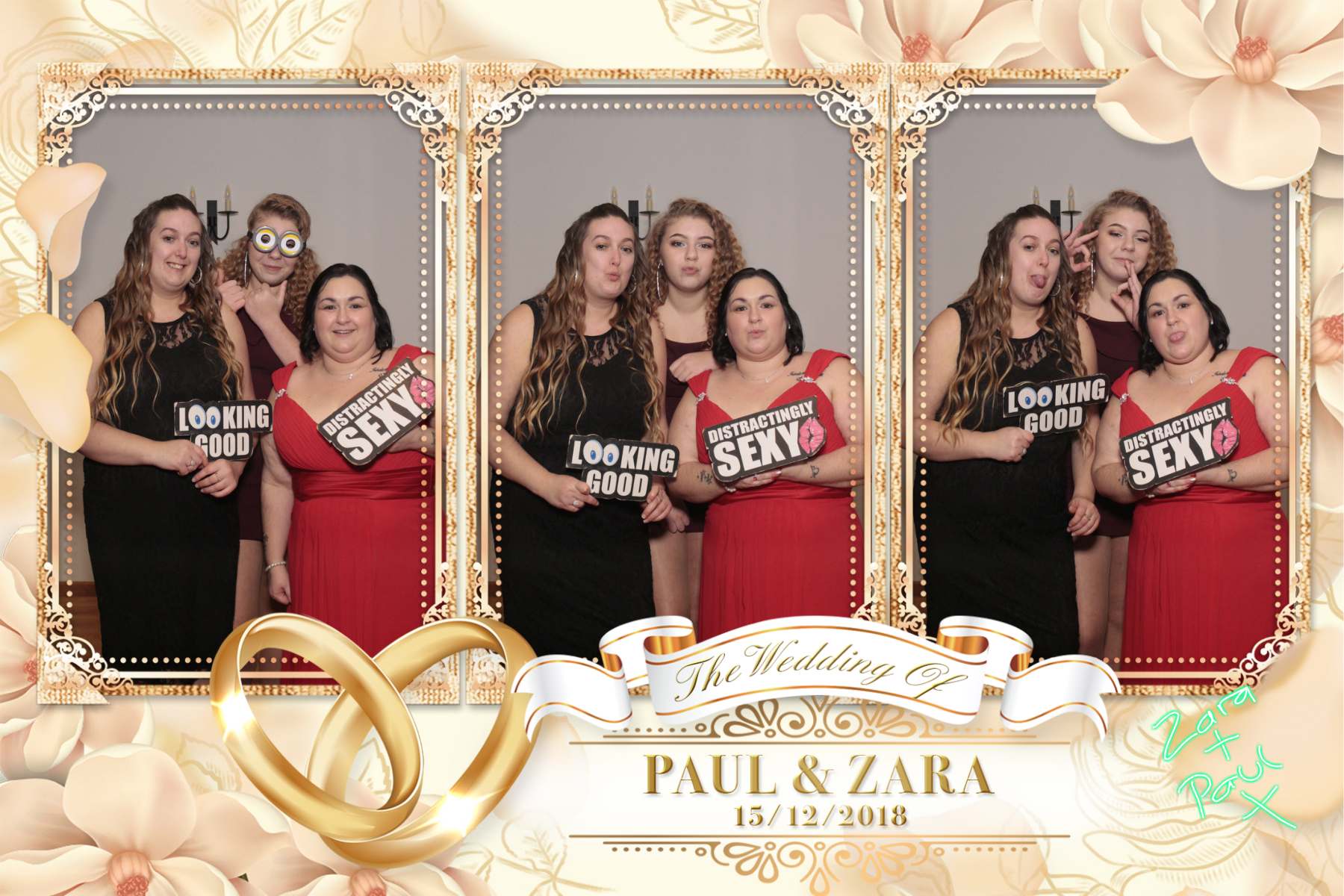 Paul & Zara's Wedding | View more photos from the event at gallery.myphotoboothexperience.co.uk/u/MyPhotoBoothExperienceLtd/Paul-Zaras-Wedding